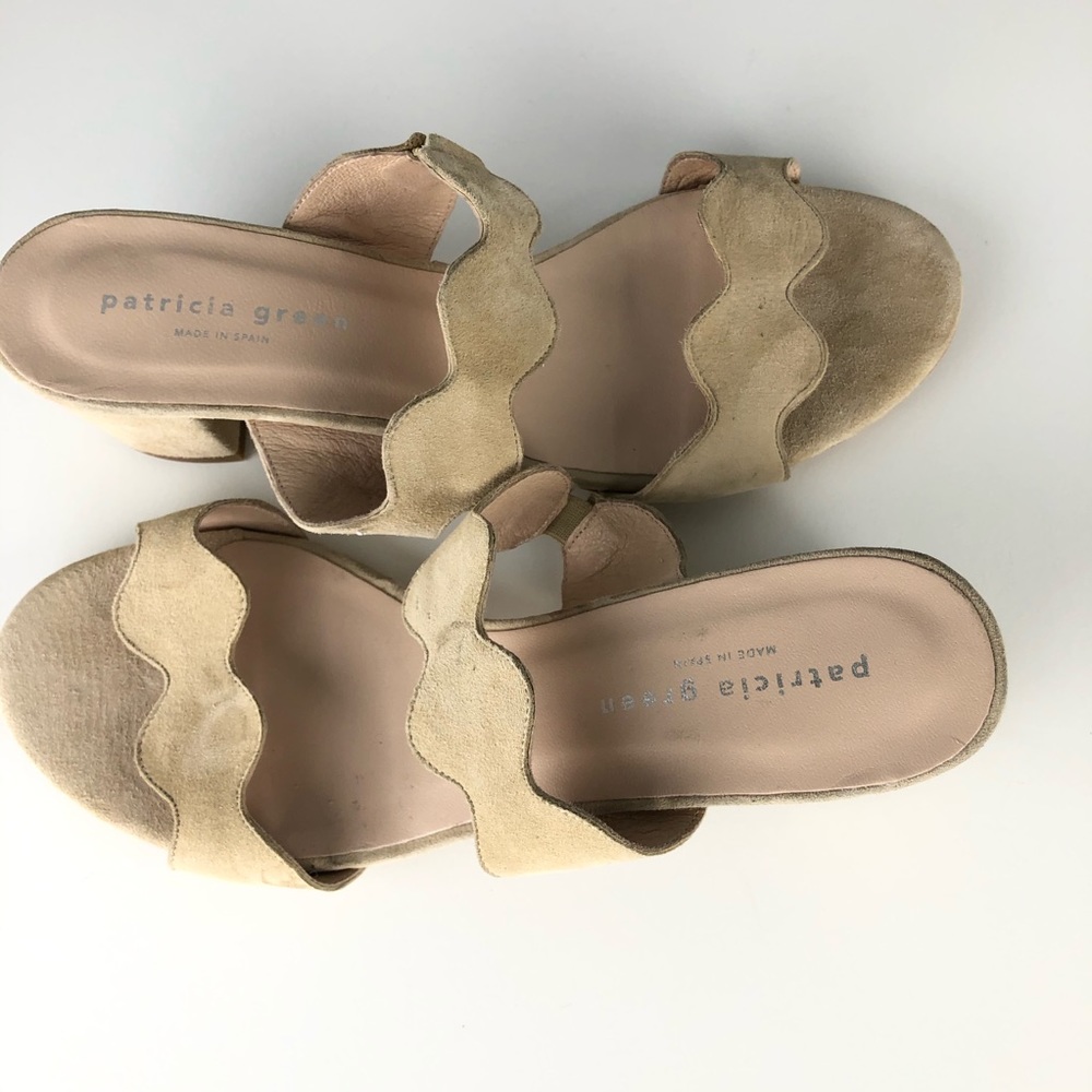Patricia Green NWOT suede sandals Sz. 9 - Picture 4 of 6
